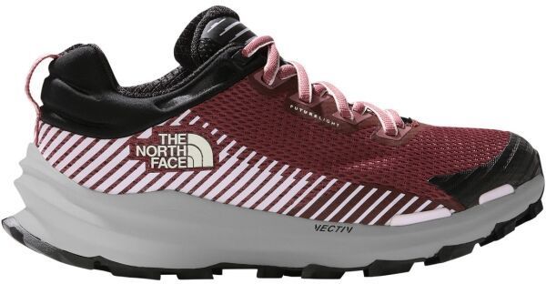 The North Face VECTIV FASTPACK W Dámska turistická obuv, vínová, veľkosť 37