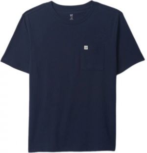 GAP FRCH ORIGINAL LOGO Chlapčenské tričko, tmavo modrá, veľkosť