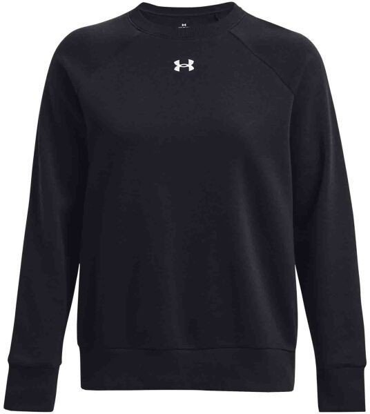 Under Armour RIVAL FLEECE CREW Dámska mikina, čierna, veľkosť
