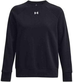 Under Armour RIVAL FLEECE CREW Dámska mikina, čierna, veľkosť