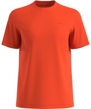 s.Oliver RL T-SHIRT Pánske tričko, oranžová, veľkosť