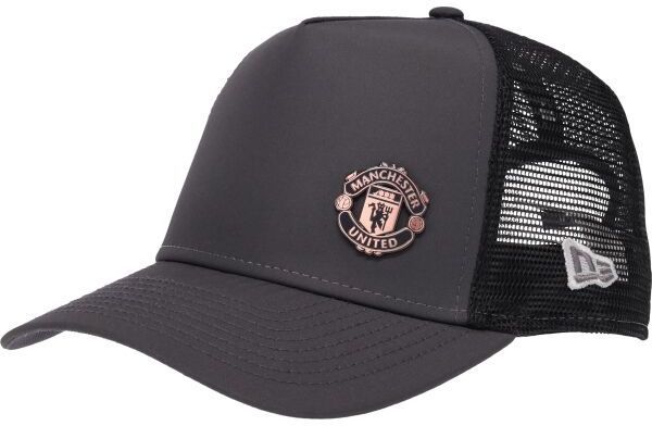New Era BRONZE EF TRUCKER MANUTD Šiltovka, tmavo sivá, veľkosť UNI