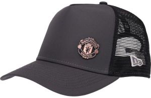 New Era BRONZE EF TRUCKER MANUTD Šiltovka, tmavo sivá, veľkosť UNI