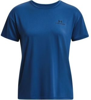 Under Armour RUSH ENERGY SS 2.0 Dámske tričko, modrá, veľkosť