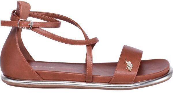 U.S. POLO ASSN. SORAYA Dámske sandále, hnedá, veľkosť