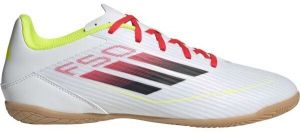 adidas F50 CLUB IN Pánska halová obuv, biela, veľkosť 46 2/3