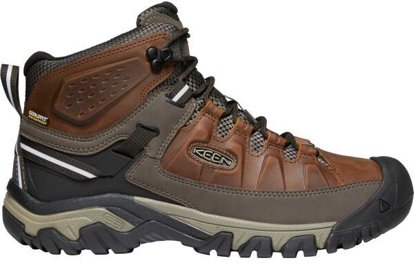 Keen TARGHEE III MID WP Pánska treková obuv, hnedá, veľkosť 44