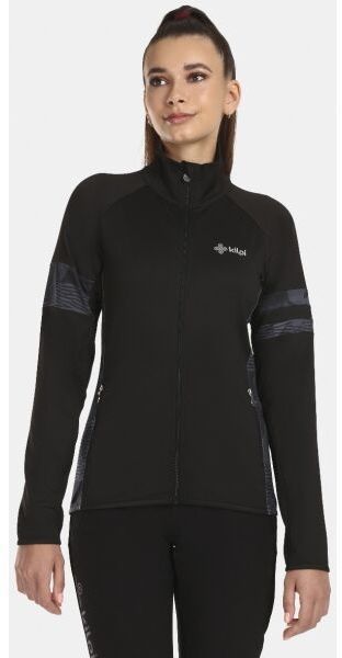 KILPI JUNIE Dámska mikina, čierna, veľkosť