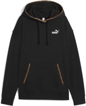 Puma ESSENTIALS GRAPHIC ANIMAL Dámska mikina, čierna, veľkosť