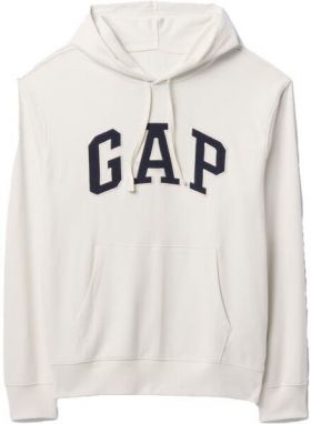 GAP V-FRCH HERITAGE LOGO Pánska mikina, biela, veľkosť