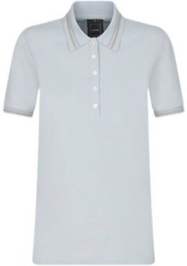Geox W POLO Dámske tričko, svetlomodrá, veľkosť