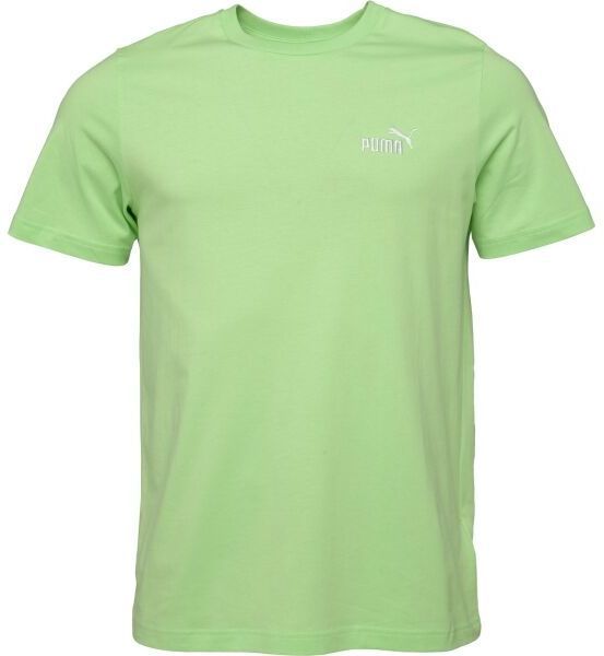 Puma ESSENTIALS SMALL NO.1 LOGO TEE Pánske tričko, zelená, veľkosť