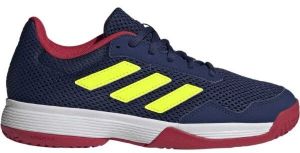 adidas GAMESPEC K Detská tenisová obuv, tmavo modrá, veľkosť 38 2/3