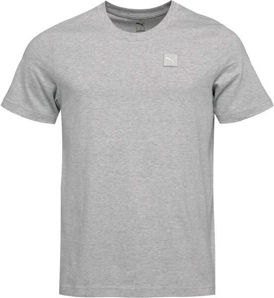 Puma ESSENTIALS ELEVATED TEE Pánske tričko, sivá, veľkosť