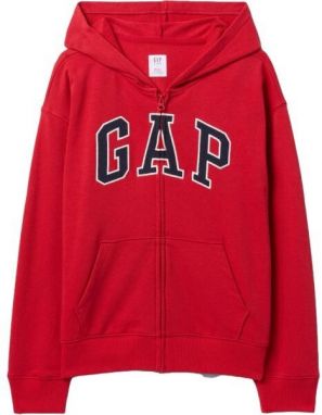 GAP V-FRCH HERITAGE LOGO Chlapčenská mikina, červená, veľkosť