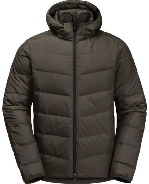Jack Wolfskin COLONIUS JKT M Pánska zimná bunda, hnedá, veľkosť