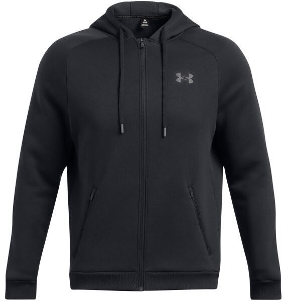 Under Armour ARMOUR FLEECE PRO Pánska mikina, čierna, veľkosť S