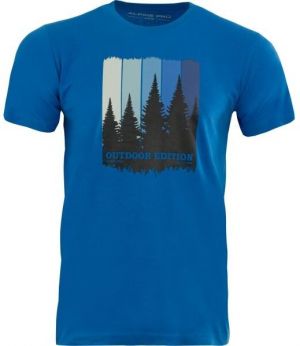 ALPINE PRO MERES Pánske tričko, modrá, veľkosť