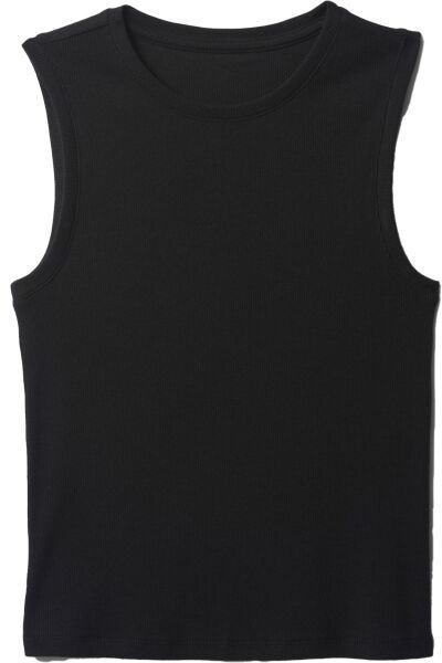 GAP RIB SHELL Dámsky top, čierna, veľkosť