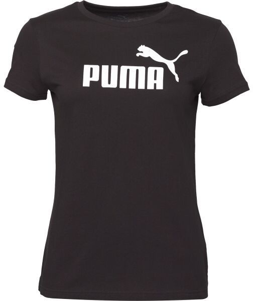 Puma ESSENTIALS N0. 1 LOGO TEE Dámske tričko, čierna, veľkosť