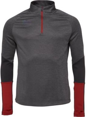 Umbro PRO TRAINING HALF ZIP TOP Pánska športová mikina, tmavo sivá, veľkosť