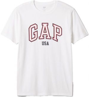 GAP USA Pánske tričko, biela, veľkosť