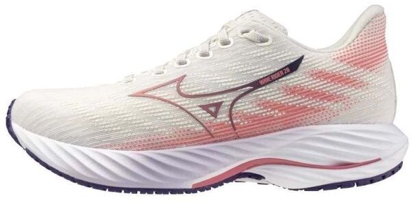 Mizuno WAVE RIDER 28 W Dámska bežecká obuv, biela, veľkosť 40.5