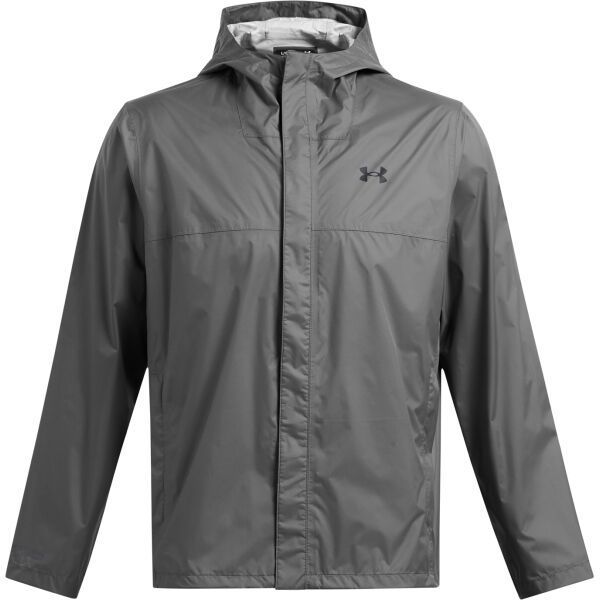 Under Armour STORMPROOF CLOUDSTRIKE 2.0 Pánska bunda, sivá, veľkosť M