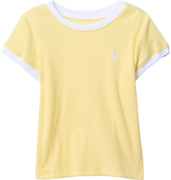GAP RINGER Dievčenské tričko, žltá, veľkosť 4Y