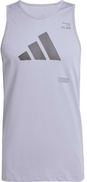 adidas TANK TOP Pánske tielko, sivá, veľkosť XXL