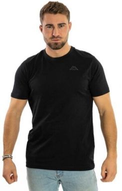 Kappa LOGO CAFERS Pánske tričko, čierna, veľkosť