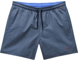 Napapijri V-HALDANE Pánske kúpacie šortky, tmavo modrá, veľkosť