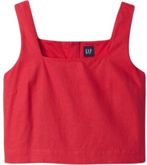 GAP SHELL Dámske tielko, červená, veľkosť