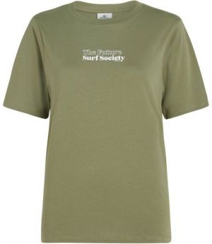 O'Neill THE FUTURE SURF SOCIETY Dámske tričko, khaki, veľkosť
