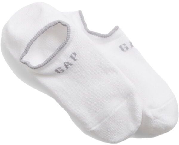 GAP ATHLETIC ANKLE 2PK Dámske ponožky, biela, veľkosť