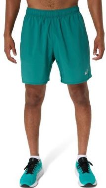 ASICS 7IN SHORT Pánske bežecké šortky, tmavo zelená, veľkosť