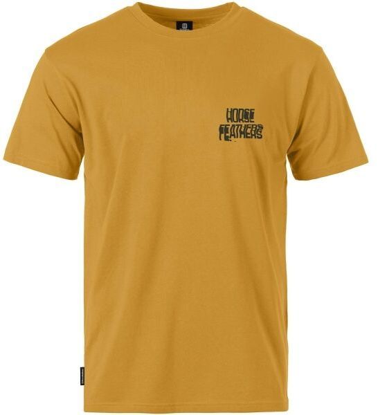 Horsefeathers XEROX Pánske tričko, žltá, veľkosť