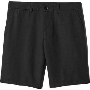GAP LINEN FIXED WAIST Pánske kraťasy, čierna, veľkosť
