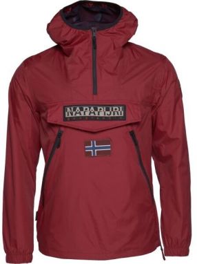 Napapijri RAINFOREST WB Pánska prechodná bunda, vínová, veľkosť XXXL