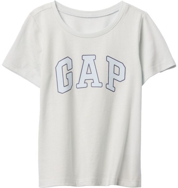 GAP V-LOGO Dievčenské tričko, biela, veľkosť 3Y