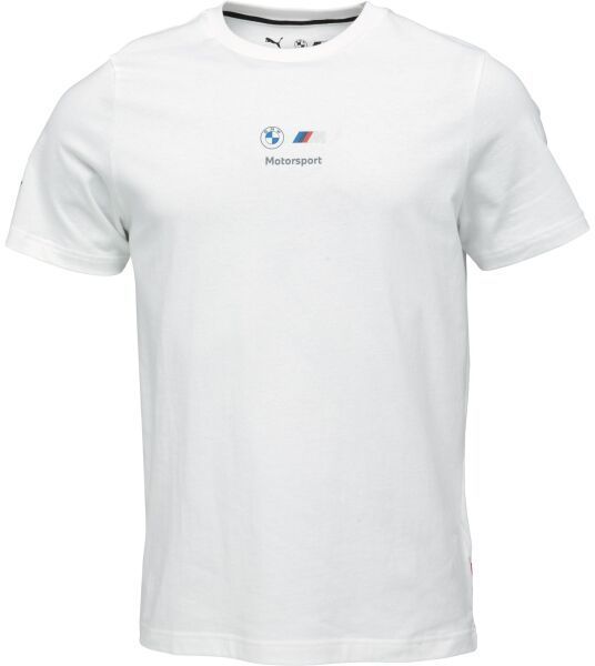 Puma BMW M MOTORSPORT MMS GRAPHIC TEE Pánske tričko, biela, veľkosť