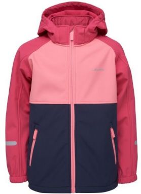 Lewro CHIDI Dievčenská softshellová bunda, ružová, veľkosť 164-170