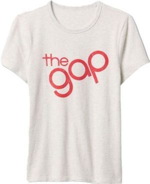 GAP CREW Dámske tričko, biela, veľkosť