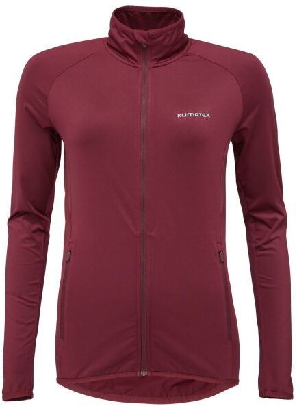 Klimatex AMAIRA Dámska funkčná mikina, vínová, veľkosť