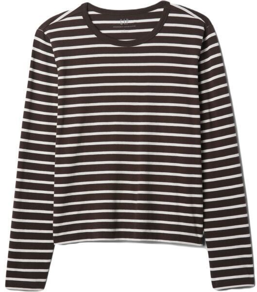 GAP LS VINTAGE Dámske tričko, hnedá, veľkosť