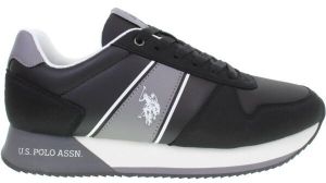 U.S. POLO ASSN. CLEEF001A Pánska voľnočasová obuv, čierna, veľkosť
