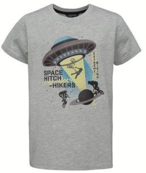 Lewro ASHBY Chlapčenské tričko, sivá, veľkosť 140-146