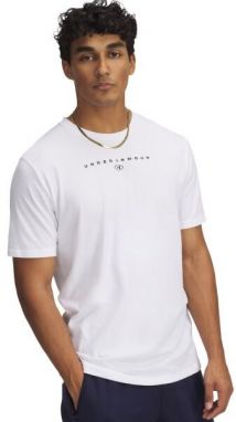 Under Armour STACKED LOGO Pánske tričko, biela, veľkosť