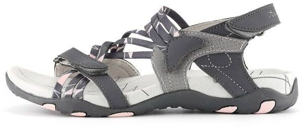 ALPINE PRO KLERA Dámske sandále, sivá, veľkosť