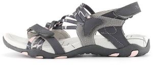 ALPINE PRO KLERA Dámske sandále, sivá, veľkosť